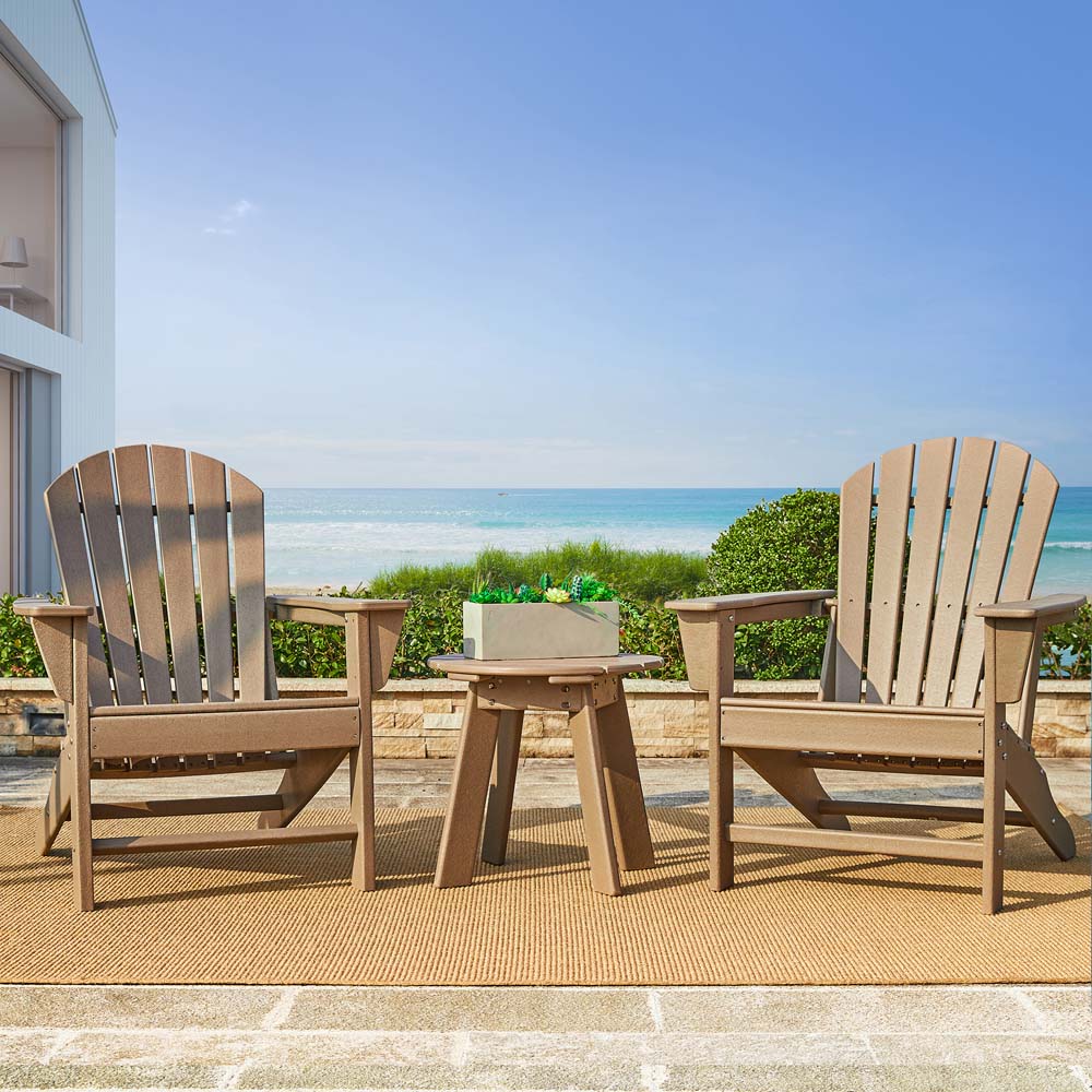 Tan best sale adirondack chairs